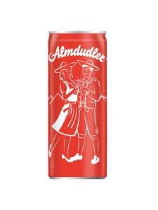 Almdudler Herbal Lemonade 24 x 330ml, 0.3L Cans