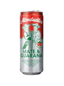 Almdudler Herbal Mate Guarana Lemonade 24 x 330ml Cans