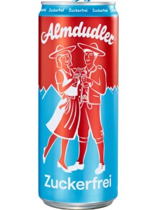 Almdudler Herbal Suagr-Free Lemonade 24 x 330ml Cans