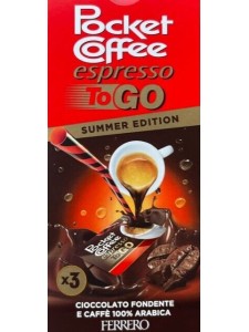 Ferrero Pocket Coffee Espresso To GO, Summer Edition x3