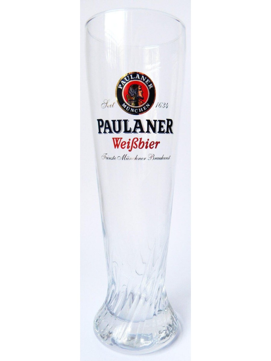 Paulaner Bier Gläser Set 6er 0,5 Liter Neu Weizenbier. Paulaner Beer Glasses, Pint