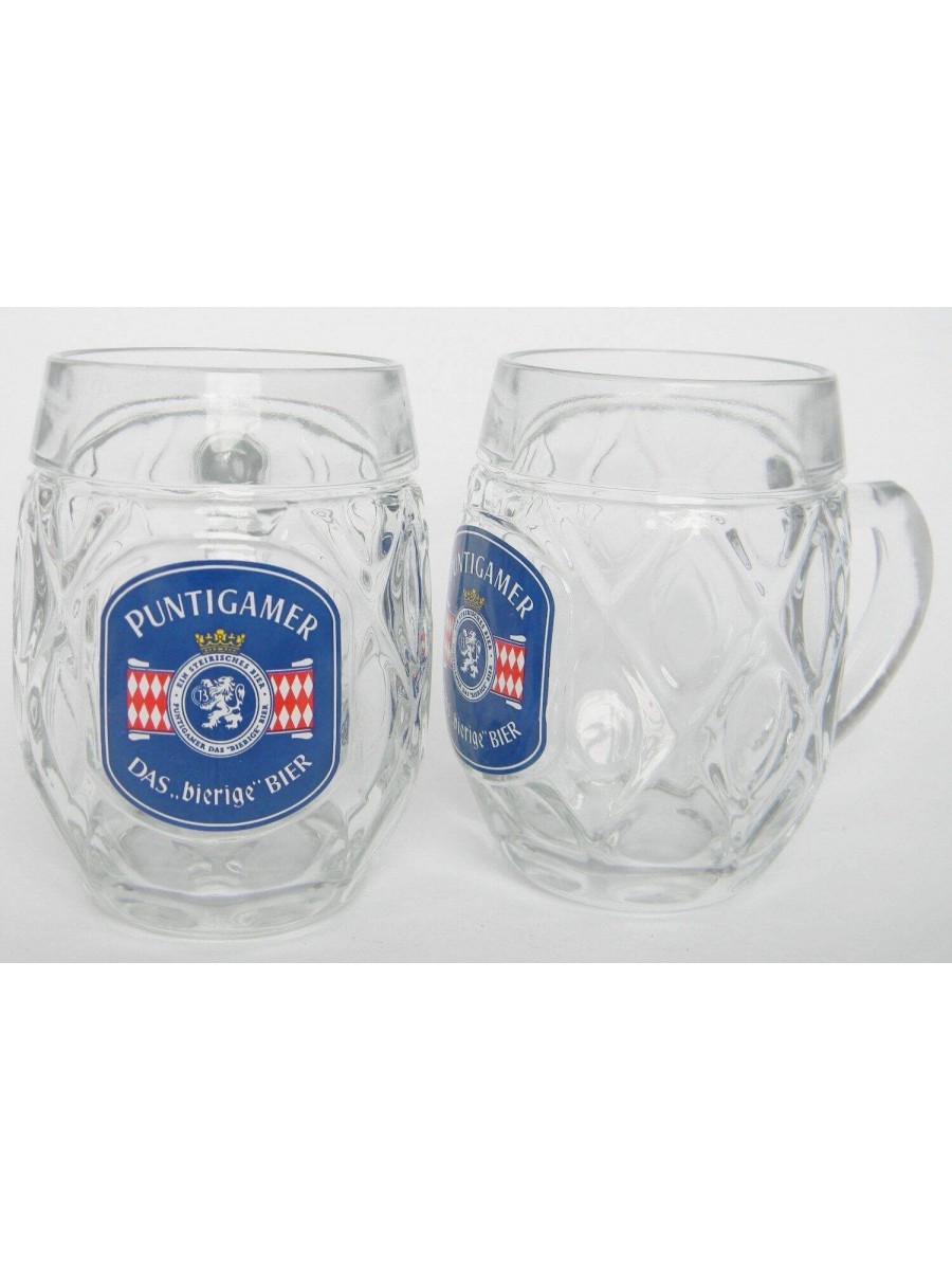 Puntigamer Half Pint Beer Glasses (set of 6)